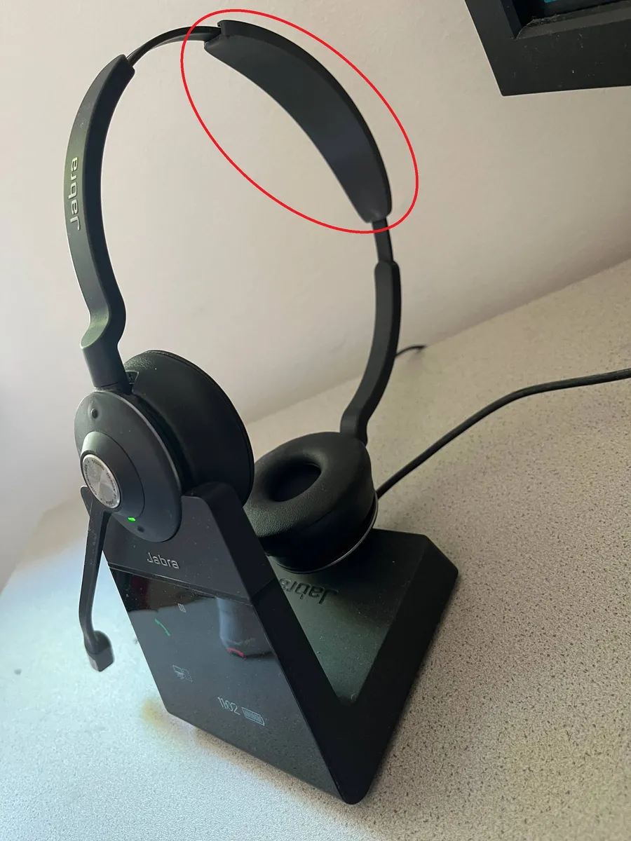 Ersatz-Kopfpolster für Jabra Engage 55 / 65 / 75 Headset