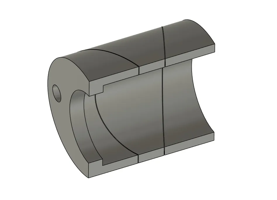 Shimano Di2 Batterie-Halterung für die Sattelstütze