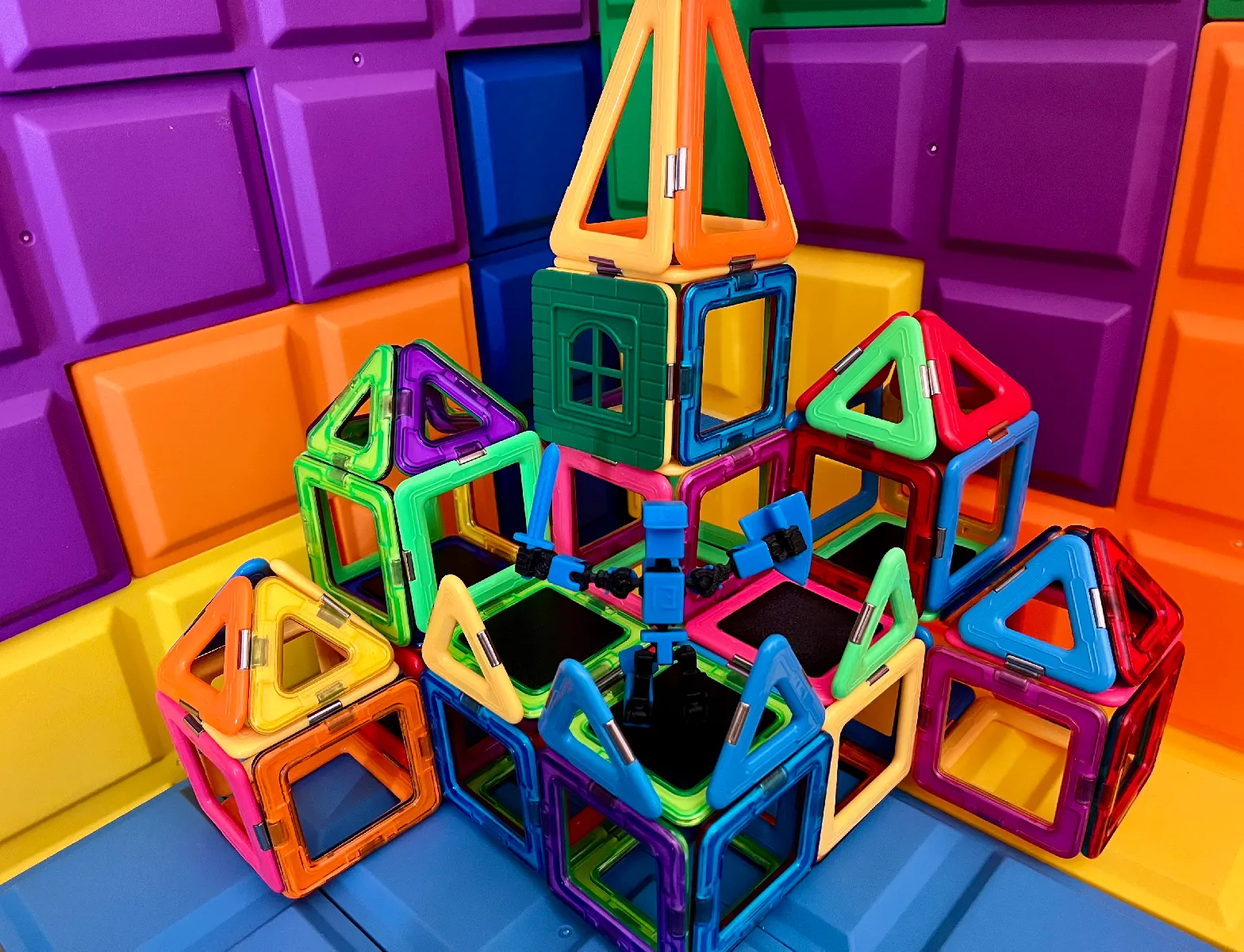Magnetische Verbindungs-Quadrate (Füllstück)