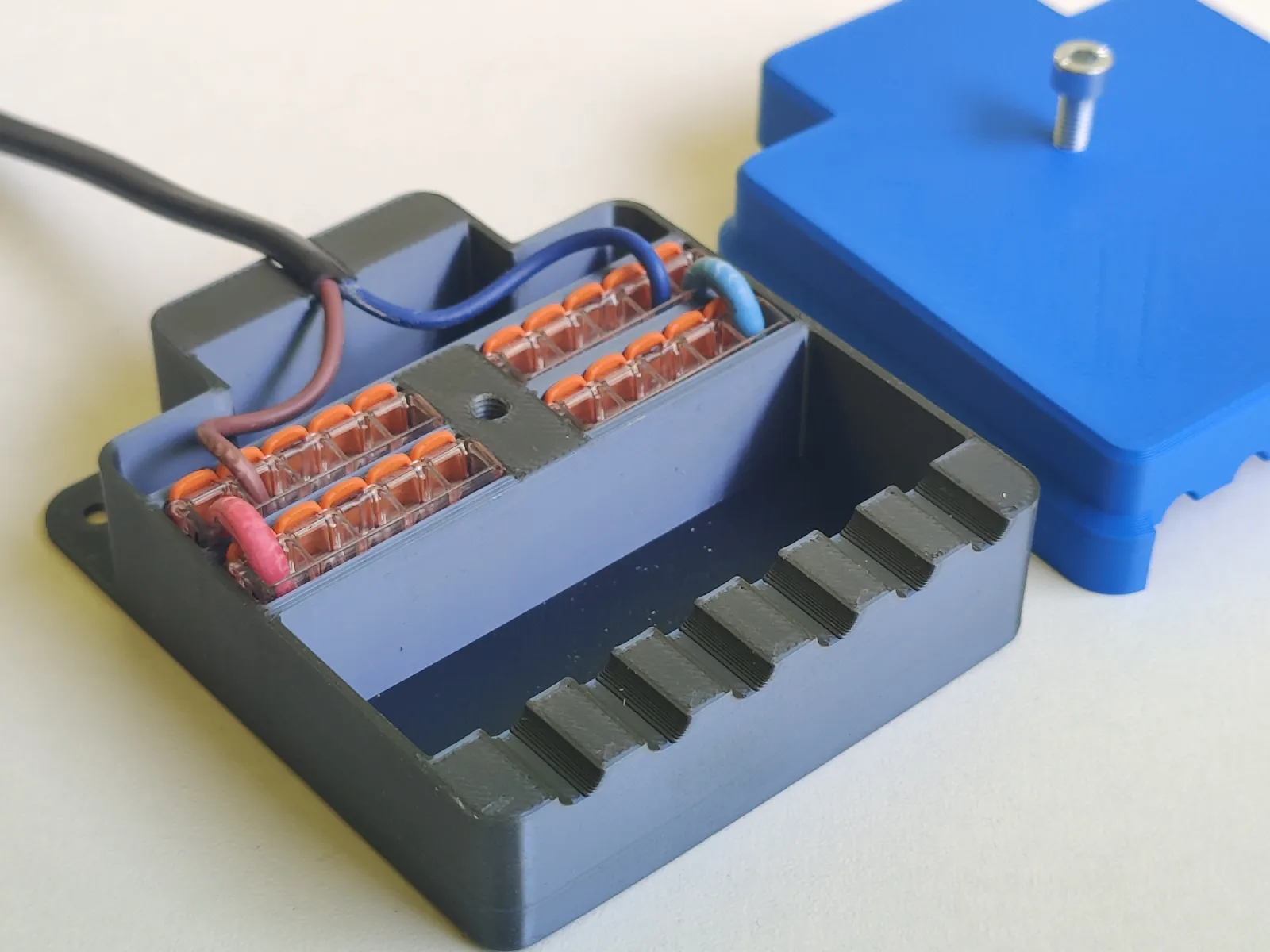 WAGO 221 Verteilerbox 1-auf-7 Kabelverteiler