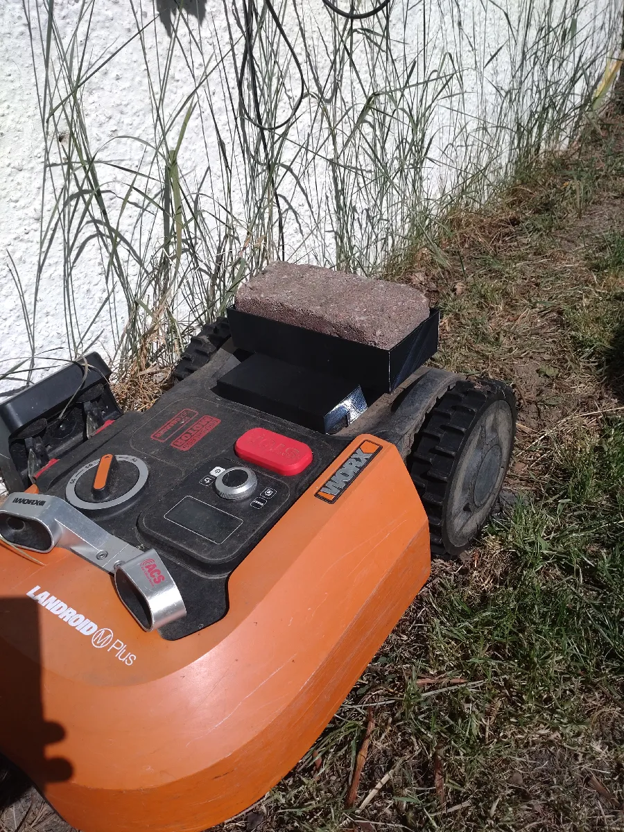 Gewichtshalterung für Worx Landroid Mähroboter
