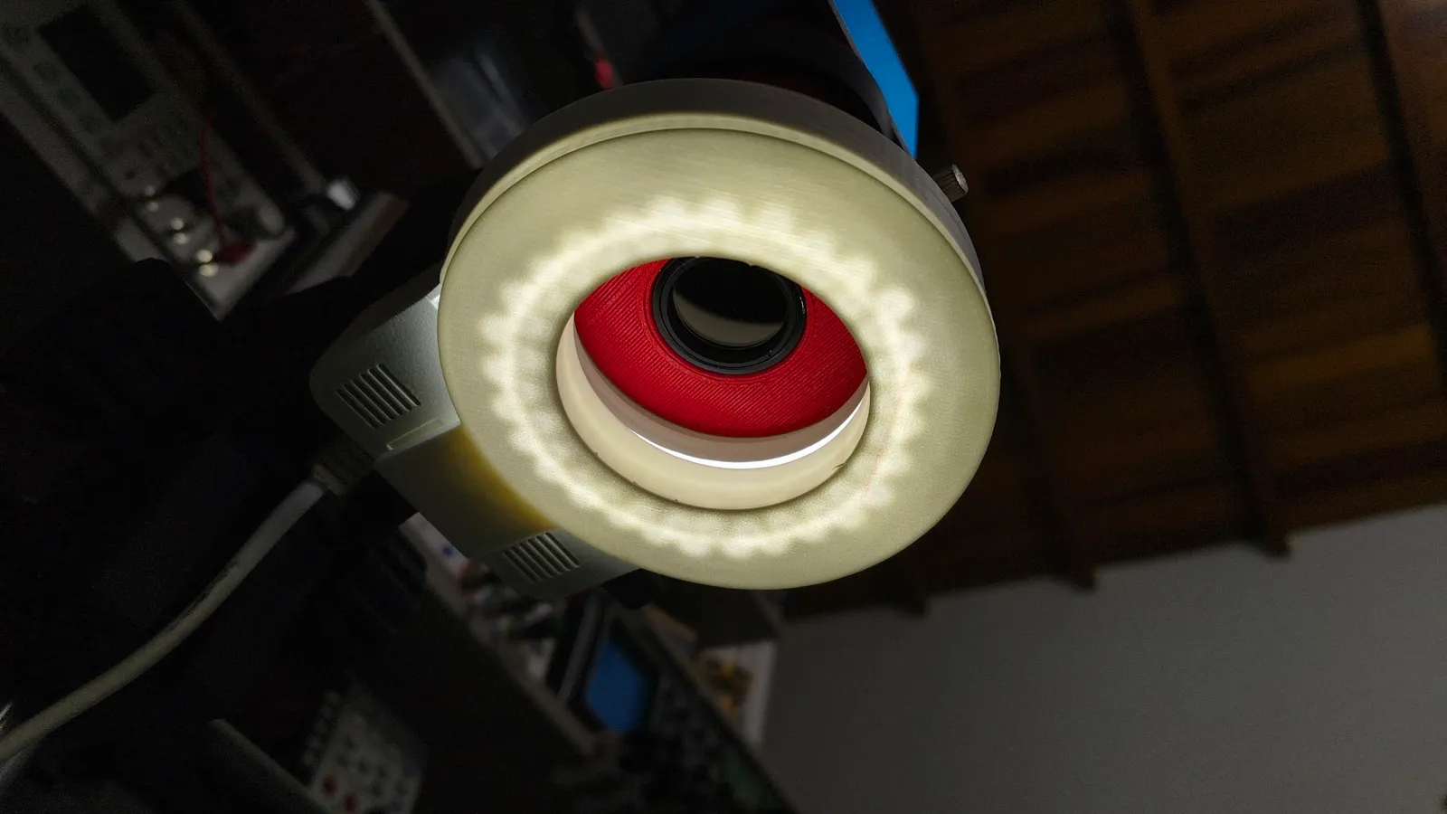 Ringlicht-Diffusor für Mikroskope
