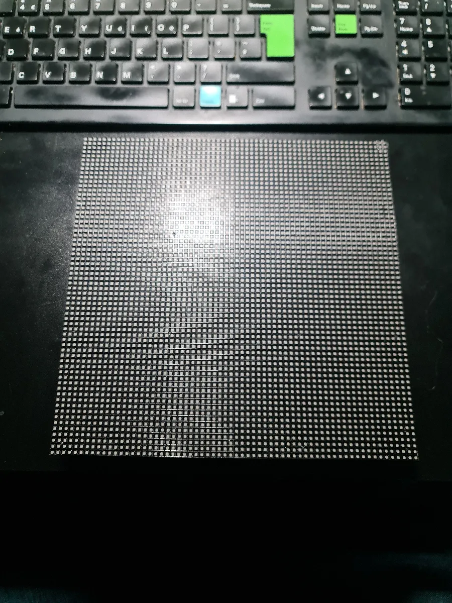 Wandhalterung für 192x192mm LED-Matrix-Panels