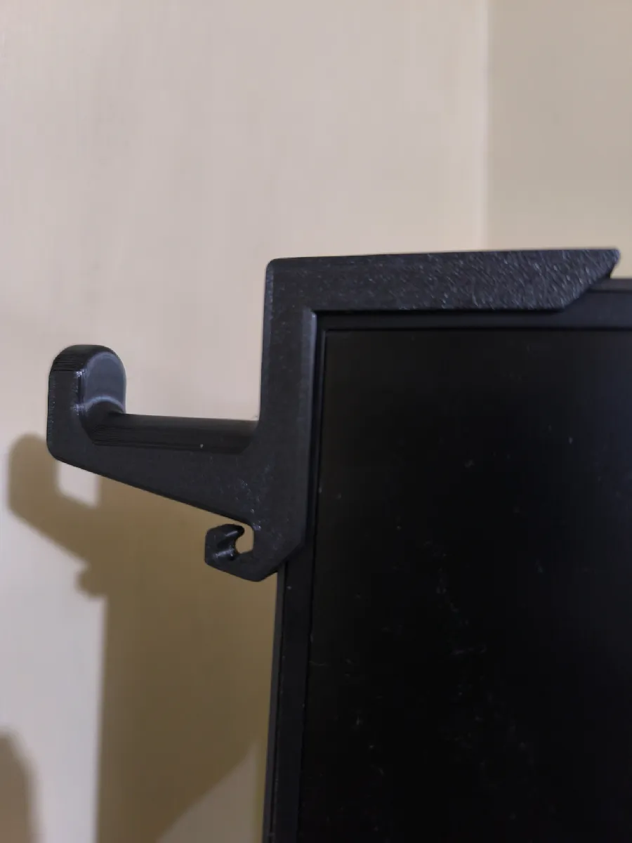 Minimalistischer Headset-Wandhalter für Monitore