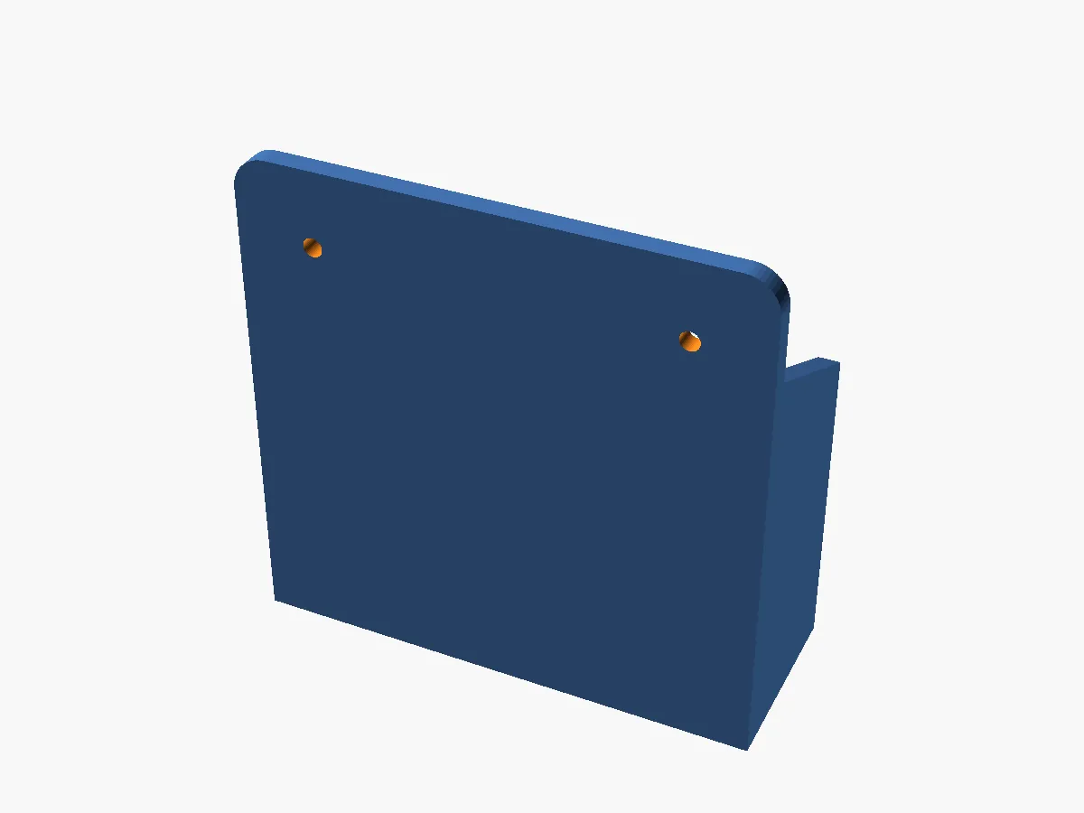 Parametrischer Wand-Organizer für Post und Briefe