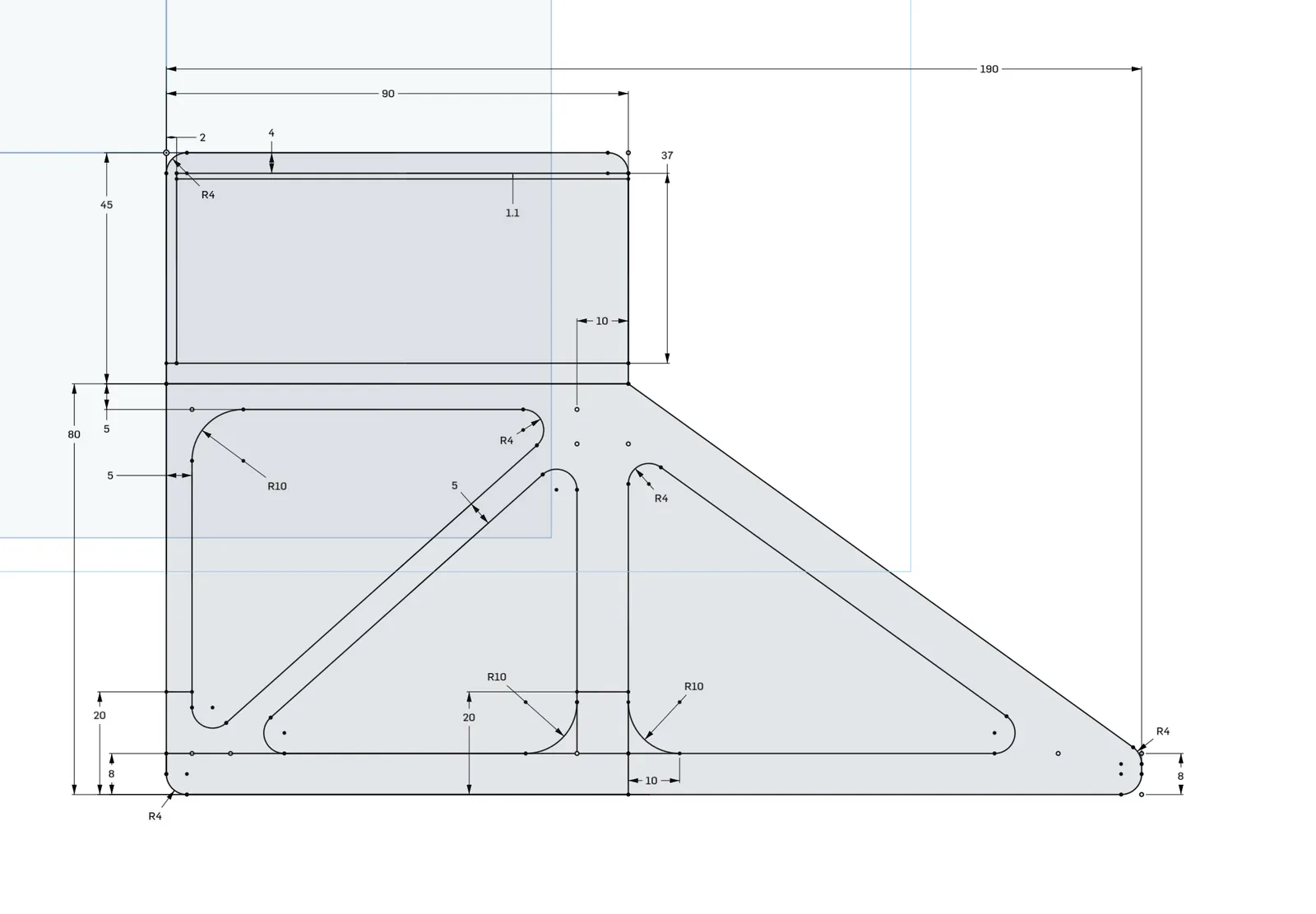 Riser-Füße für Akai MPK Mini Plus