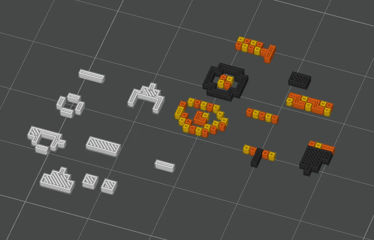 Kawaii Sushi-Set – Dekorative Pixel-Art Miniatur - image11 Kawaii Sushi-Set – Dekorative Pixel-Art Miniatur – Bild 3