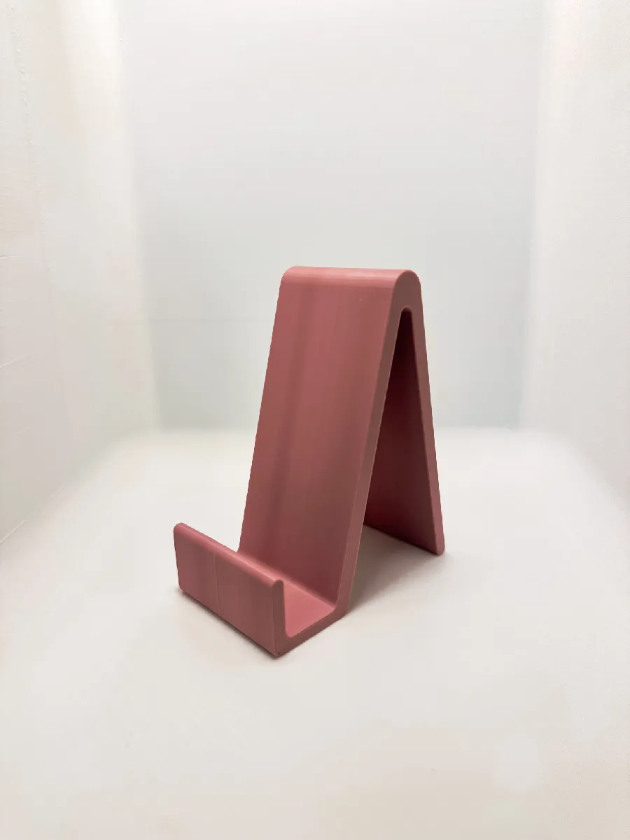 Minimalistischer Buch- und Tabletständer