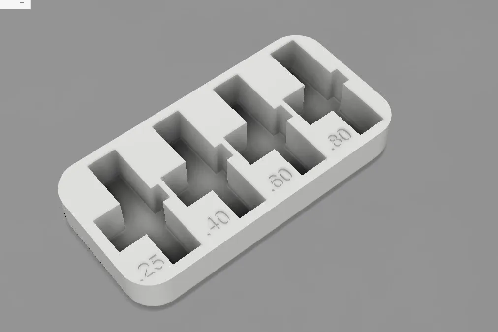 Nozzle-Organizer-Tray für Flashforge AD5M / AD5M Pro