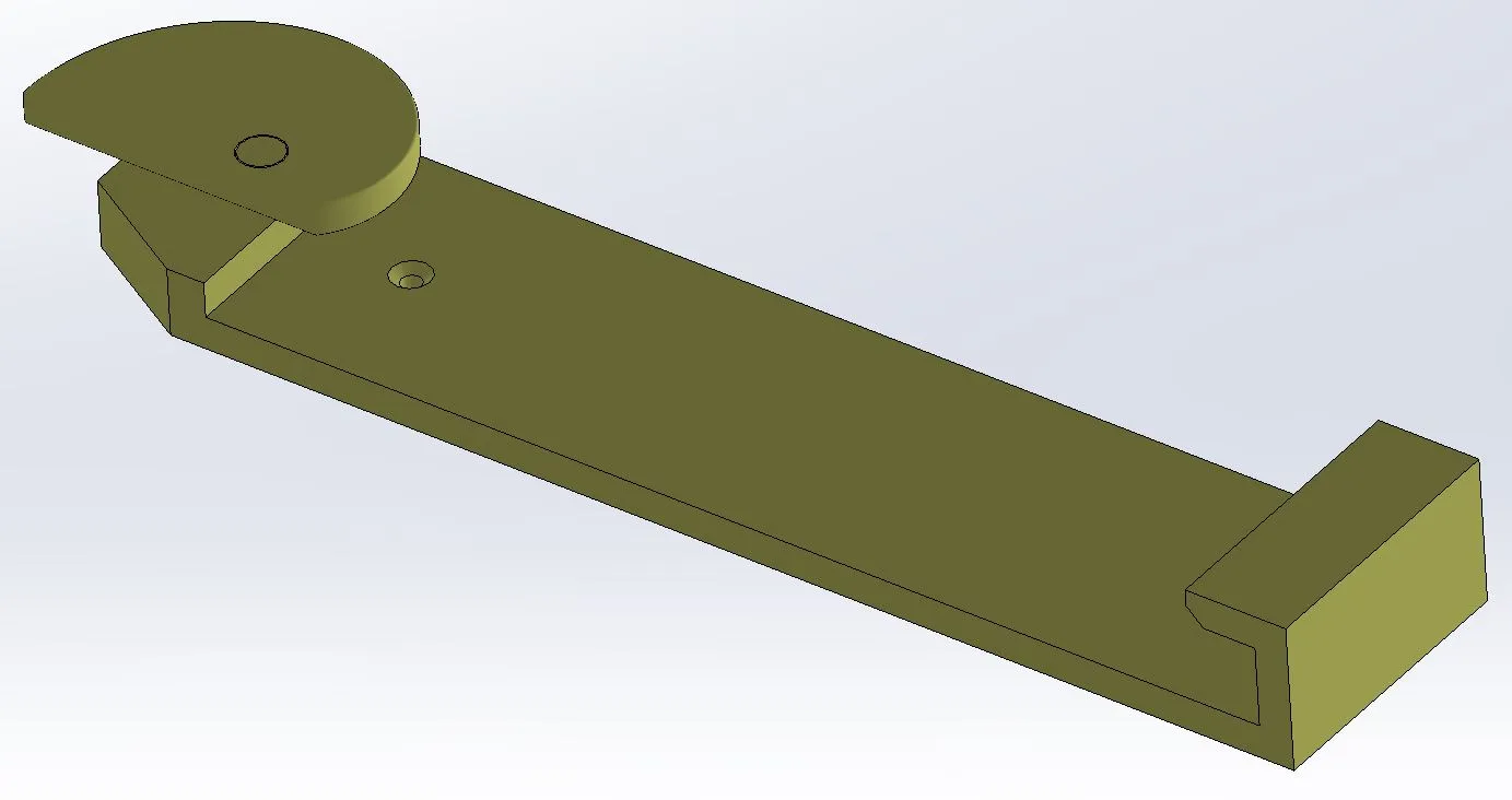 Halterung für Milescraft Führungsschiene (Track Saw Guide)