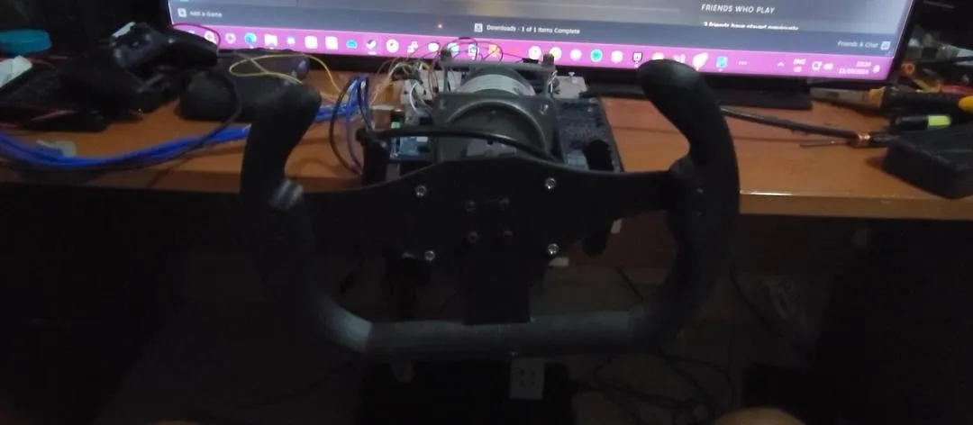 3D-Druck Lenkrad-Basis für Simracing