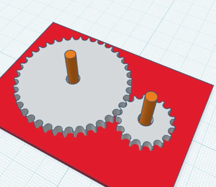 Fidget Gears – Bewegliches Zahnrad Fidget Spielzeug