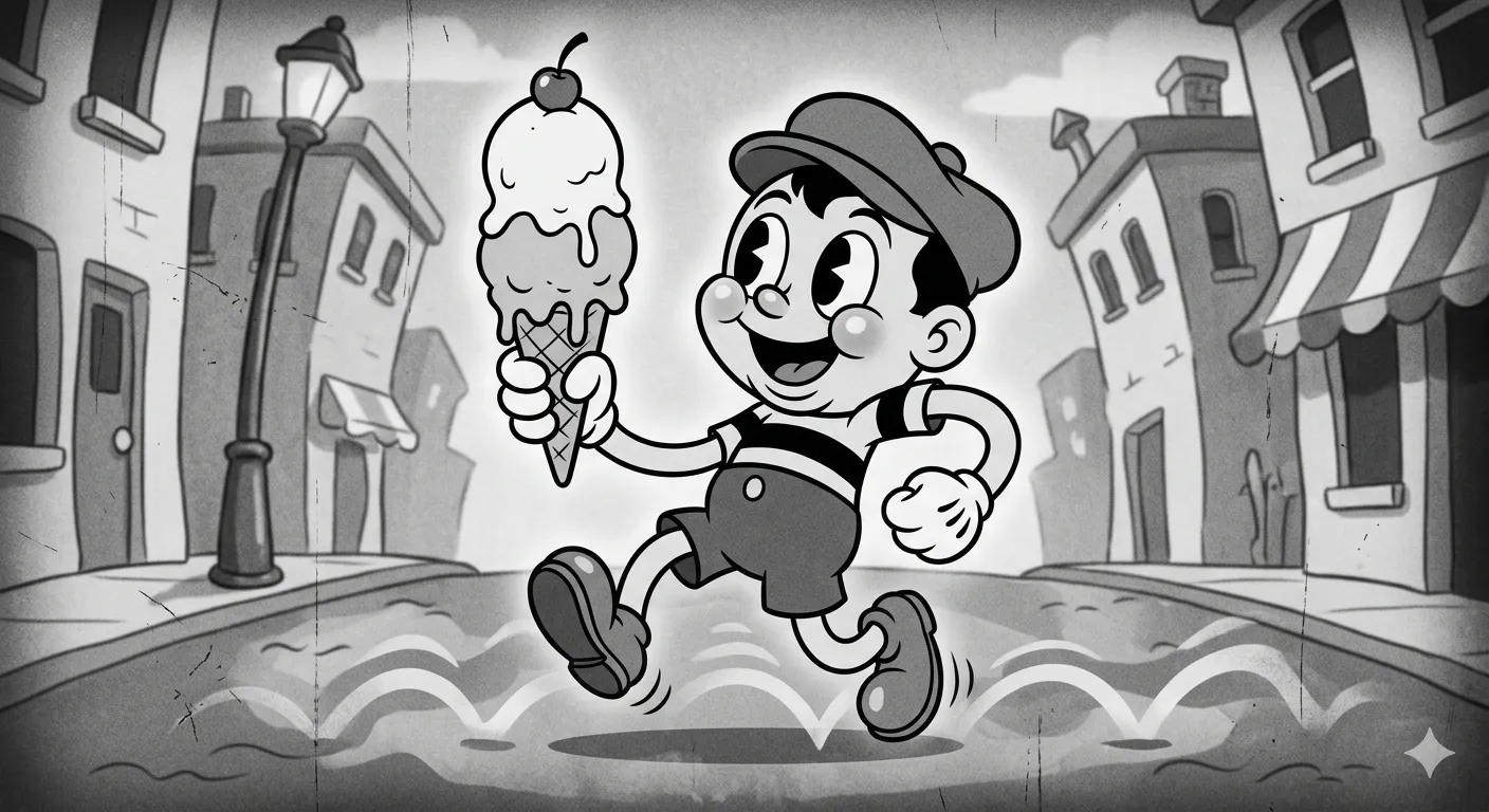 Ice Cream Boy – Lustige Eiscreme Figur als Dekoration