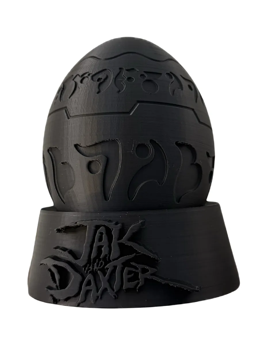 Jak and Daxter Orb mit Standfuß – Sammlerstück für Gaming Fans