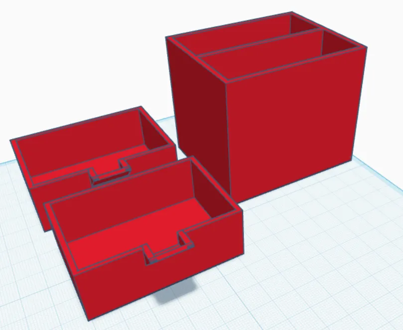 Kleine Schubladenbox – Kompakter Organizer für Kleinteile