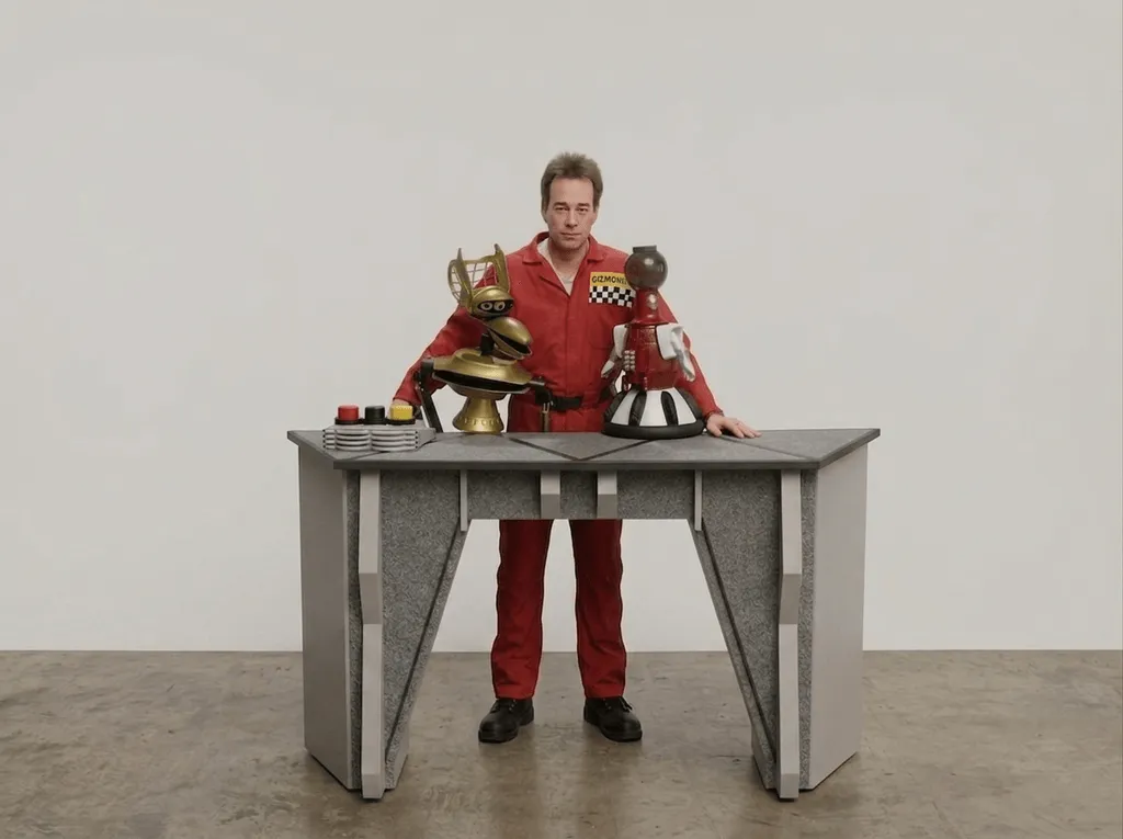Science-Fiction Sammlermodell – Retro TV Kultfigur