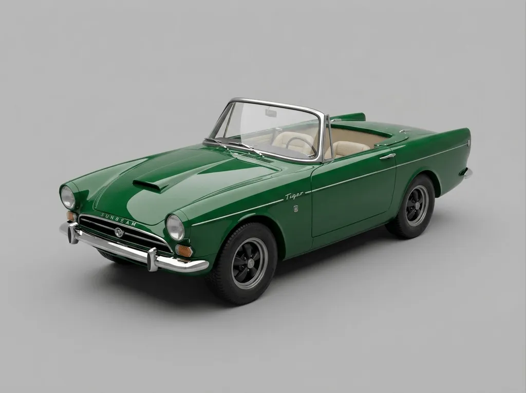 Sunbeam Tiger Mk1 Modellauto – Klassischer Roadster von 1968
