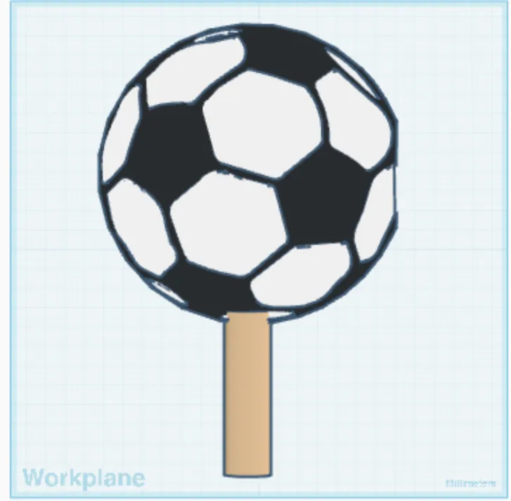 Fußball Tischtennisschläger – Kreativer Ping Pong Schläger