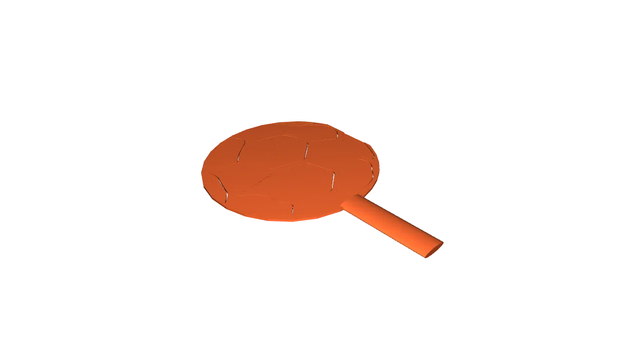 Fußball Tischtennisschläger – Kreativer Ping Pong Schläger - image2 Fußball Tischtennisschläger – Kreativer Ping Pong Schläger – Bild 2
