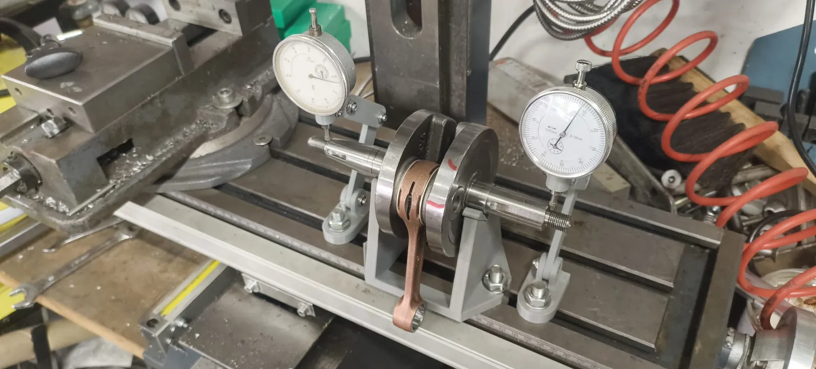 Messuhr Halterung und Prüfvorrichtung für Werkstattanwendungen - image4 Messuhr Halterung und Prüfvorrichtung für Werkstattanwendungen – Bild 4