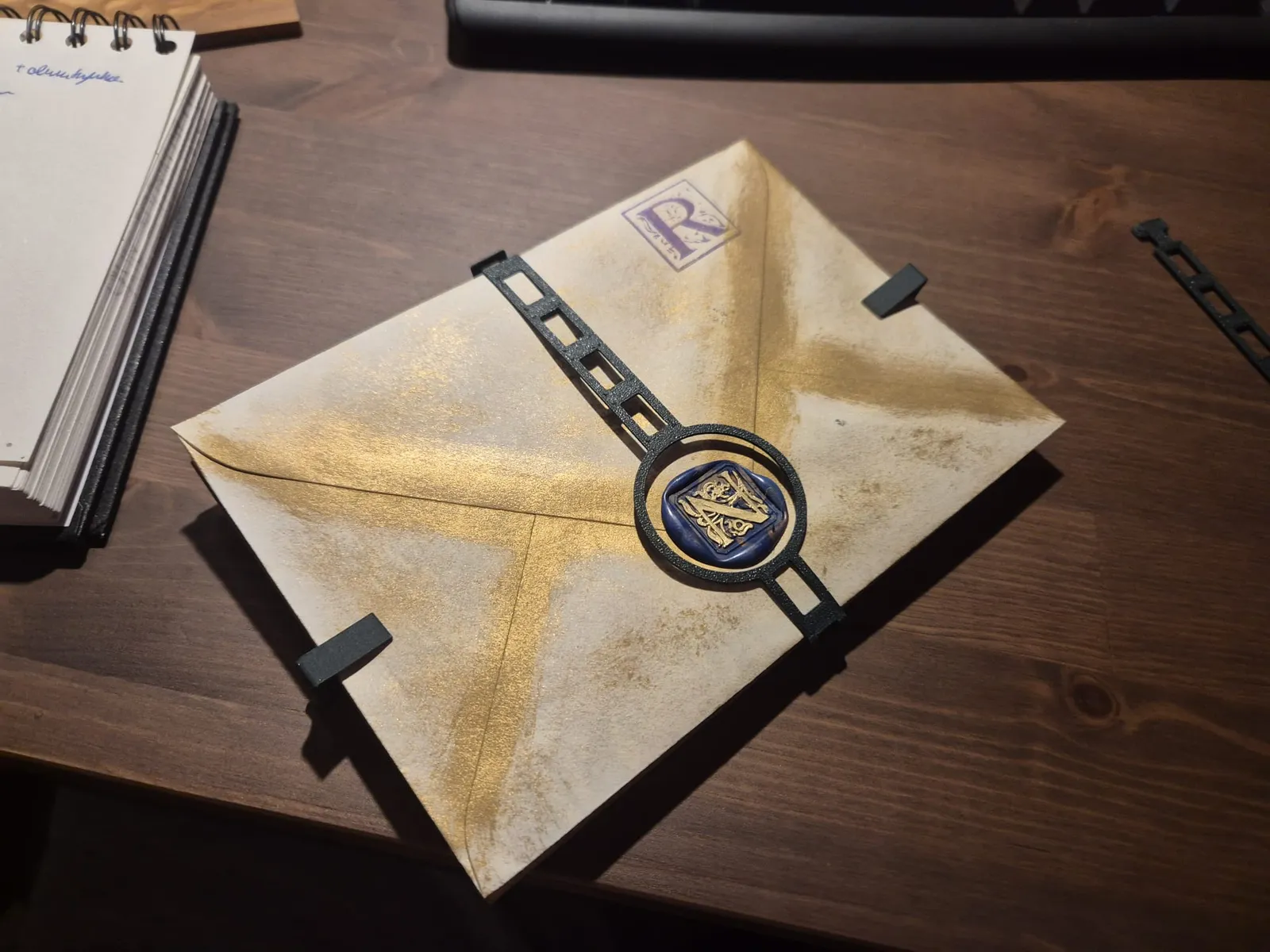 Briefklammer und Dokumentenbinder für Karten und Fotos