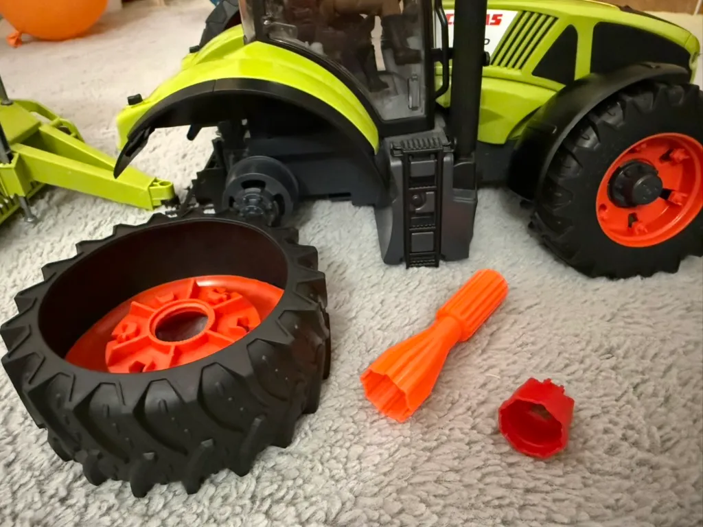 Werkzeug für Traktor Spielzeug Räder – Kinderfreundliche Montagehilfe