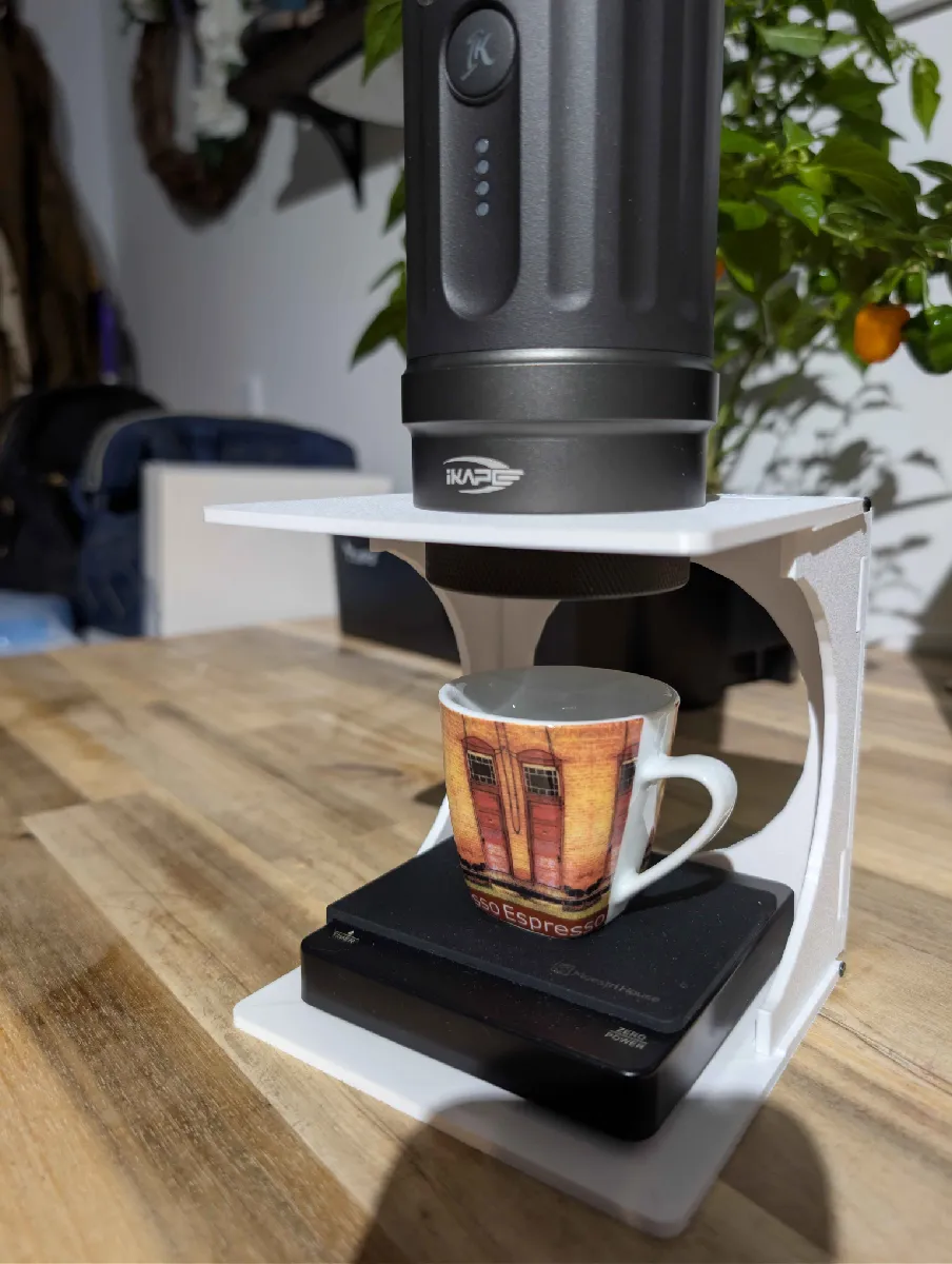 Klappbarer Espresso Ständer für Kaffeezubehör