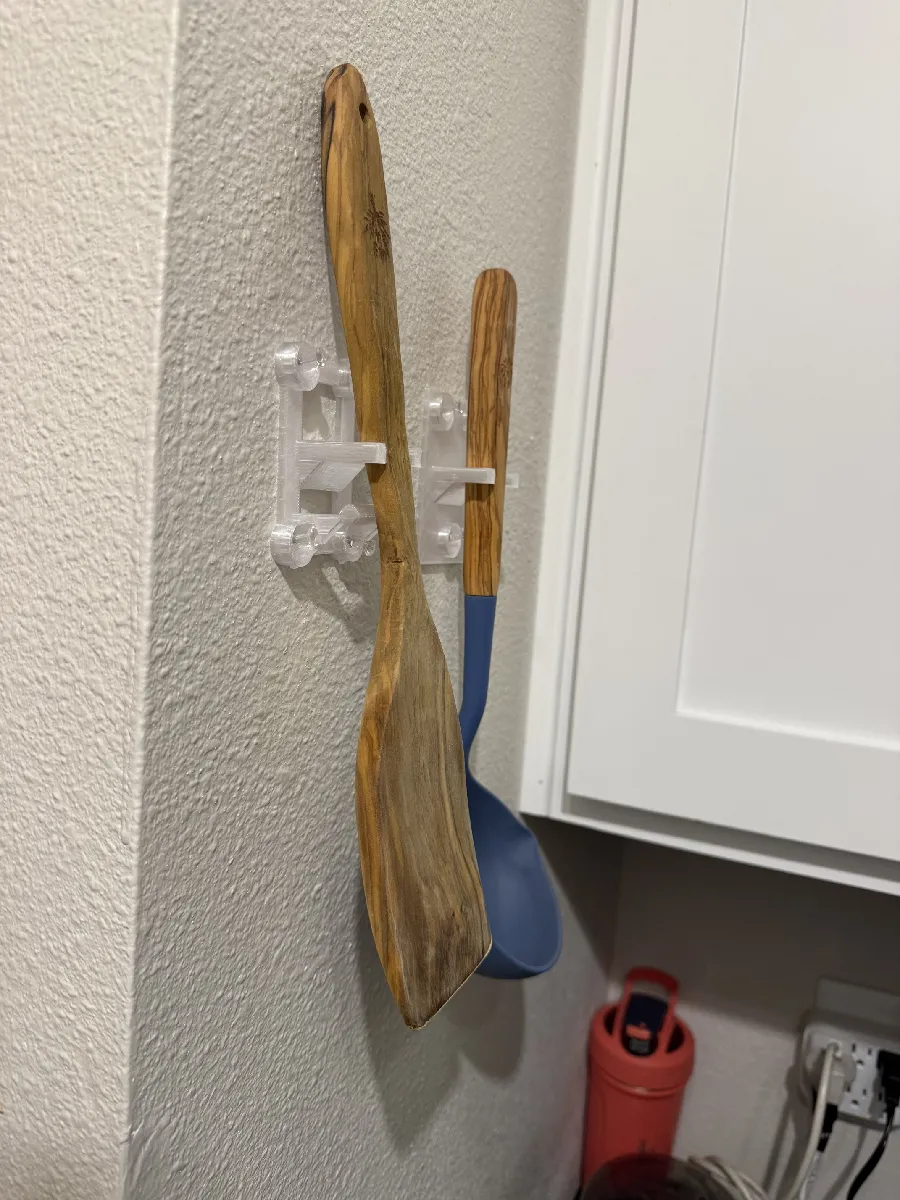 Spachtel Halterung mit Pinnbefestigung