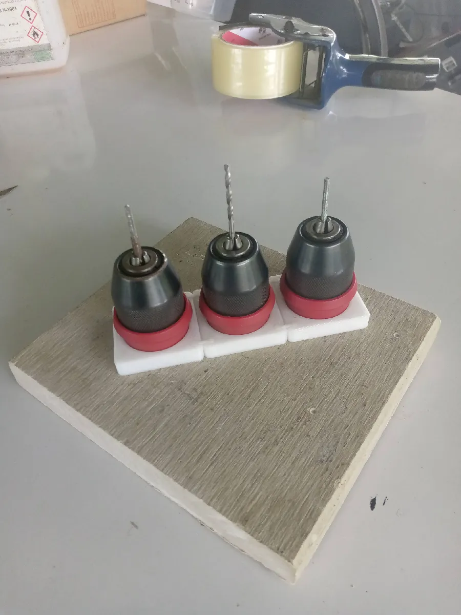 Bohrfutter Halter für Werkstatt und Werkzeugorganisation - image3 Bohrfutter Halter für Werkstatt und Werkzeugorganisation – Bild 3