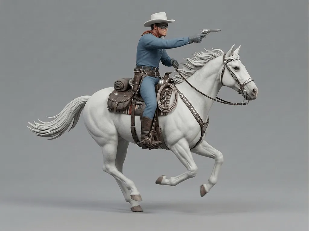 Western Abenteuer Figur für Sammler