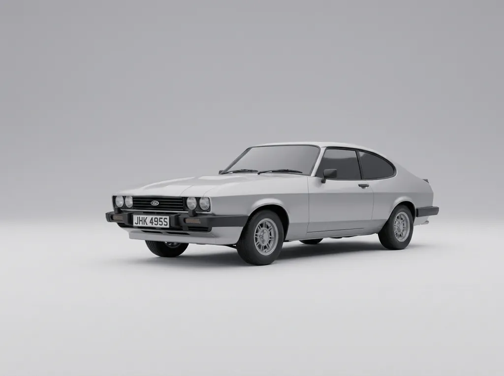 Sportcoupé Klassiker Modellfahrzeug