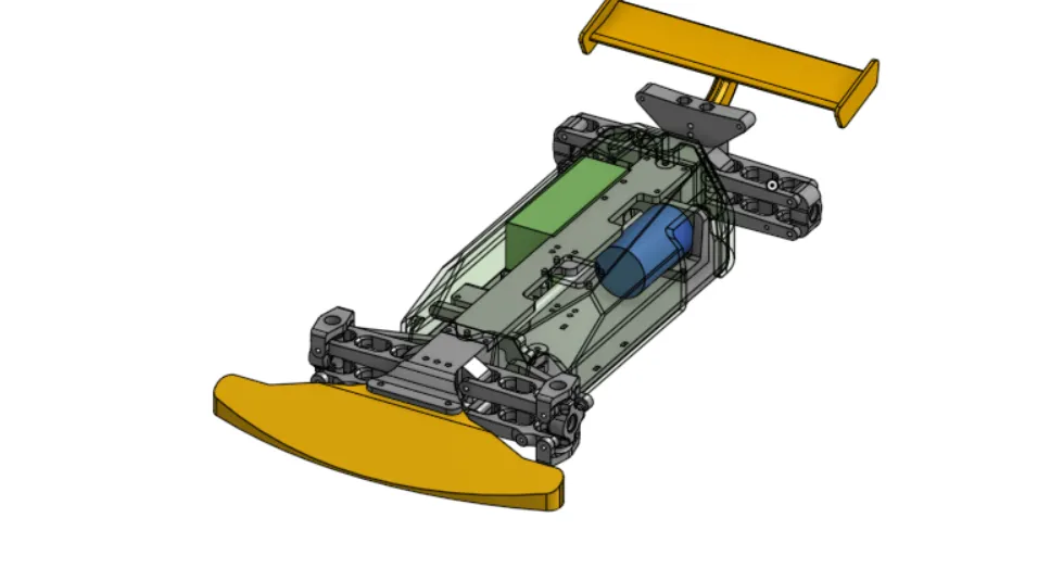 RC Fahrzeugmodell für Modellbauprojekte