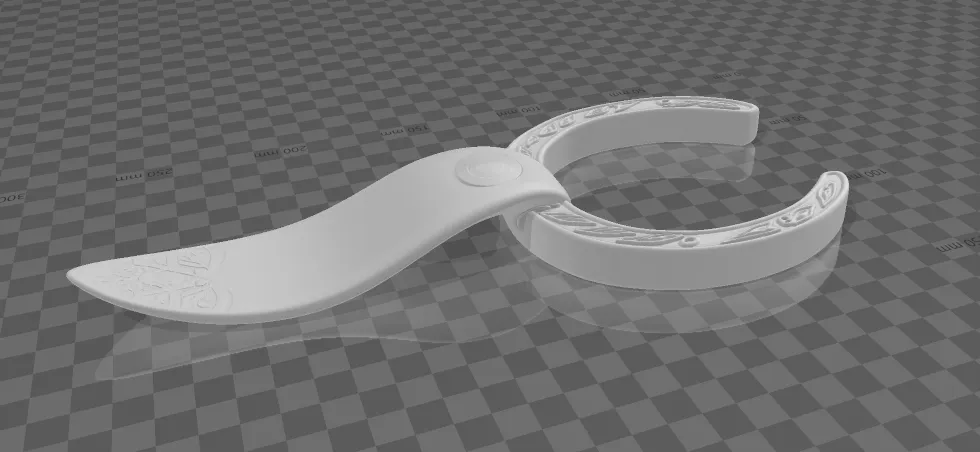 Schuhlöffel im Hufeisen Design