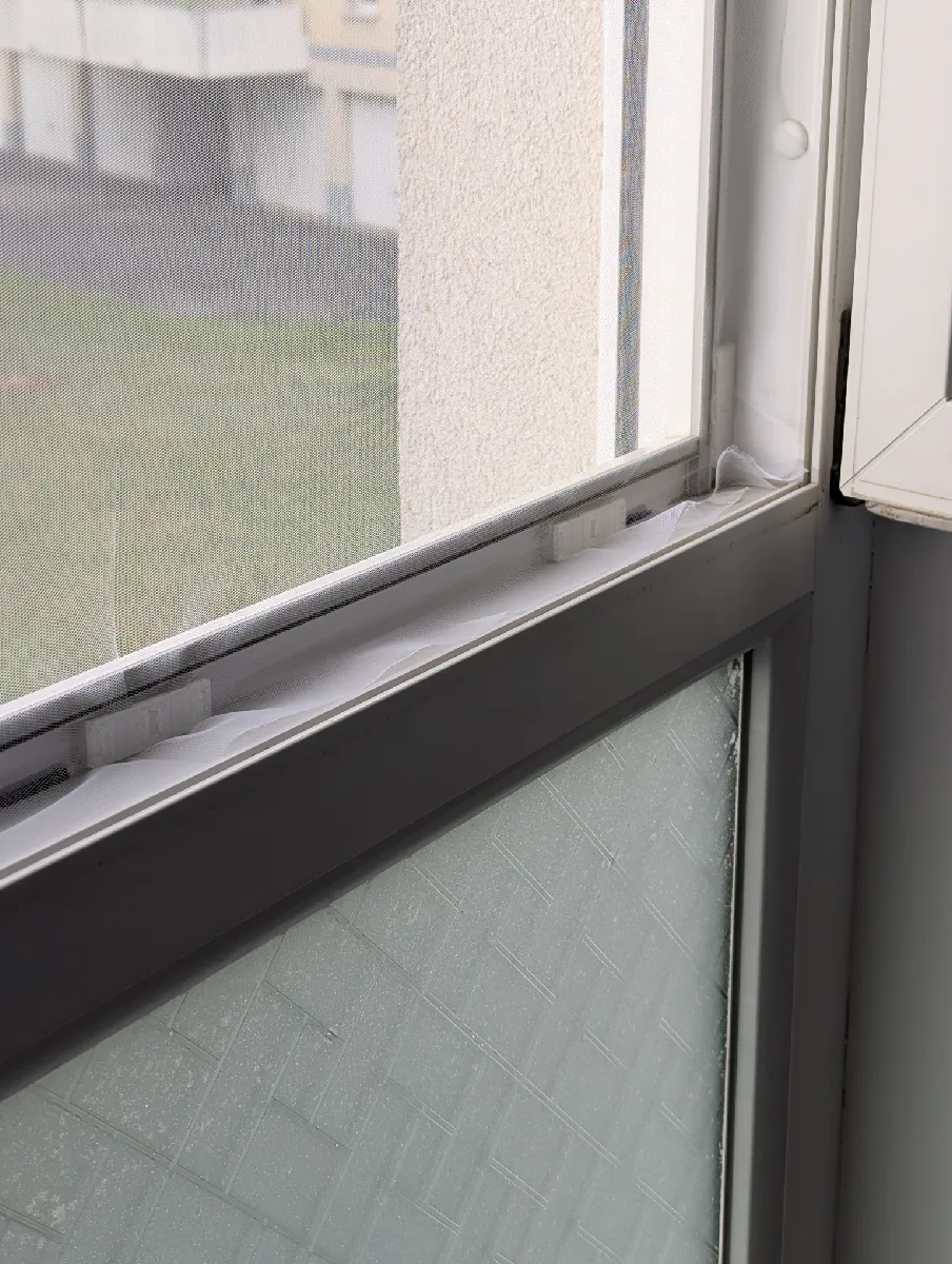Magnetische Halterung für Insektenschutznetze