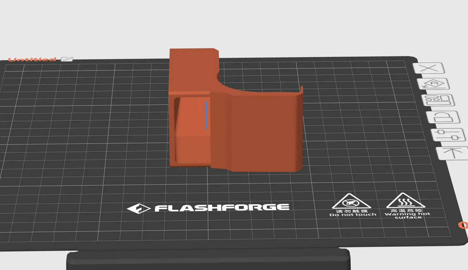 Filament Auffangbehälter für 3D Drucker