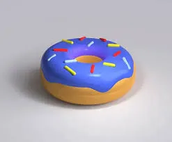 Donut Dekorationsmodell für Sammlung und Geschenk