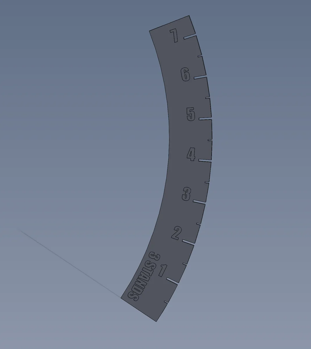 Conquest TLAOK Wheel-Schablone für Tabletop