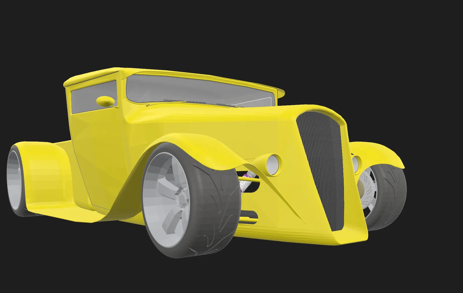 Hot Rod Fahrzeugmodell für Sammler