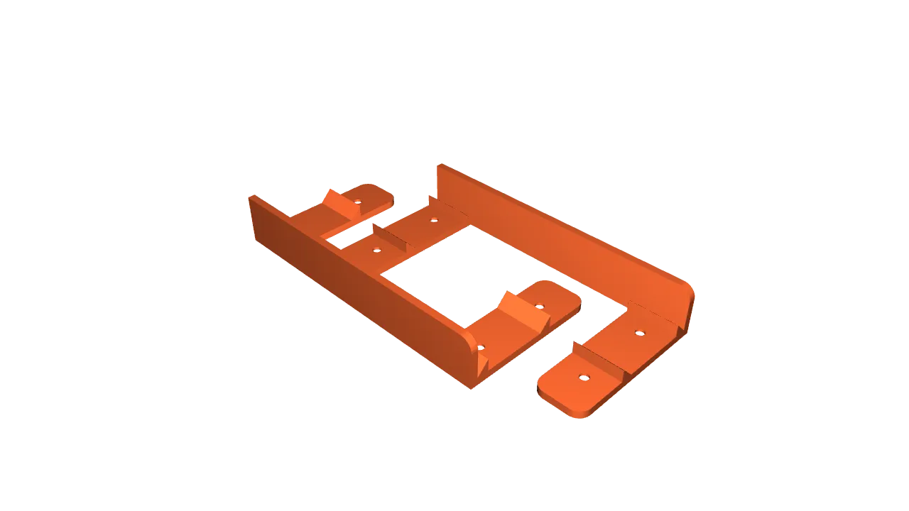Festplatten Halterung mit Schiebemontage - image2 Festplatten Halterung mit Schiebemontage – Bild 2