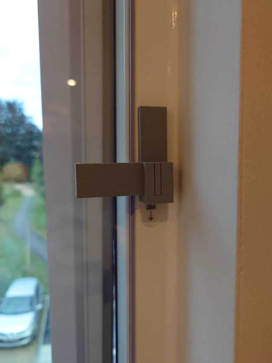 Fensterrahmen Verschluss für Platten und Einsätze
