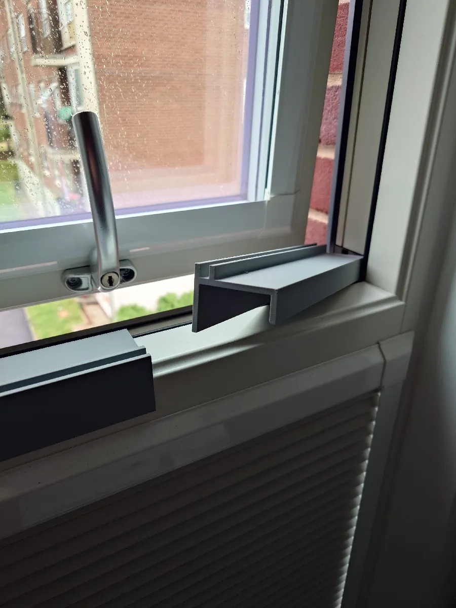 Fensterplatten Halterung für Einsätze und Abdeckungen