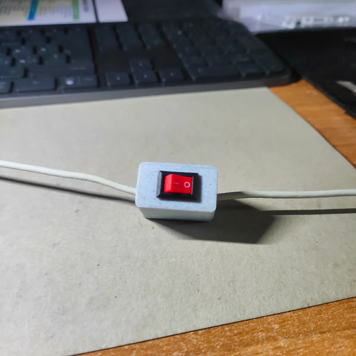 USB Schaltergehäuse für Elektronikprojekte