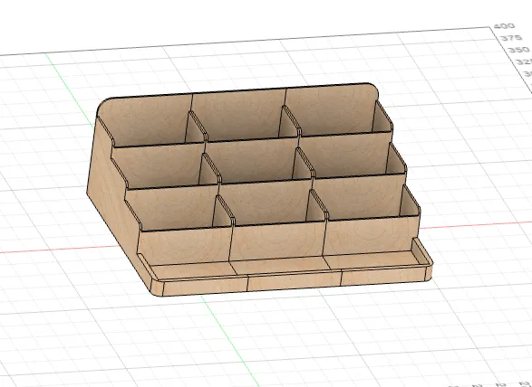 GT595 Werkstatt-Organizer für Kleinteile