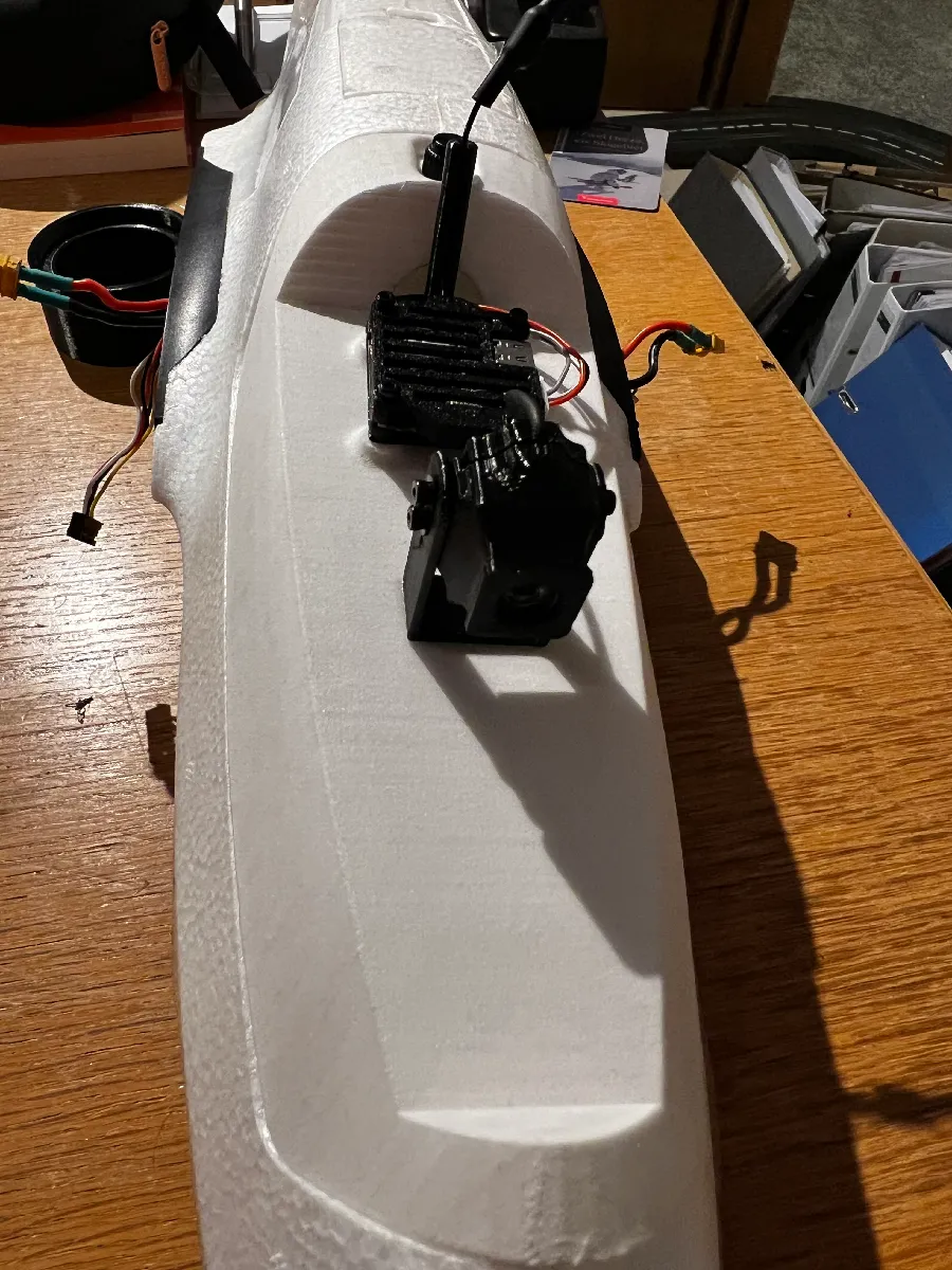 Canopy für AtomRC Swordfish mit DJI O4 Mount