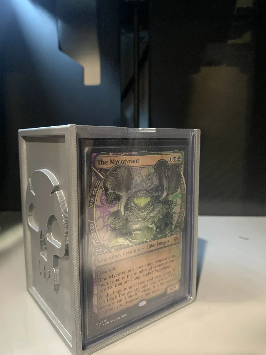 MTG Commander Deckbox - Black Mana Edition