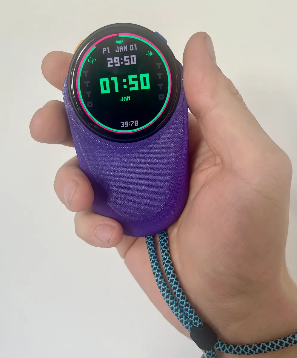 Magnetischer Ergonomischer Griff für M5Stack StopWatch