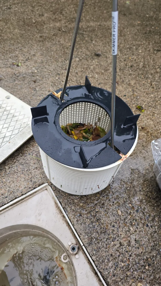 Vortex-Booster für Pool-Skimmer