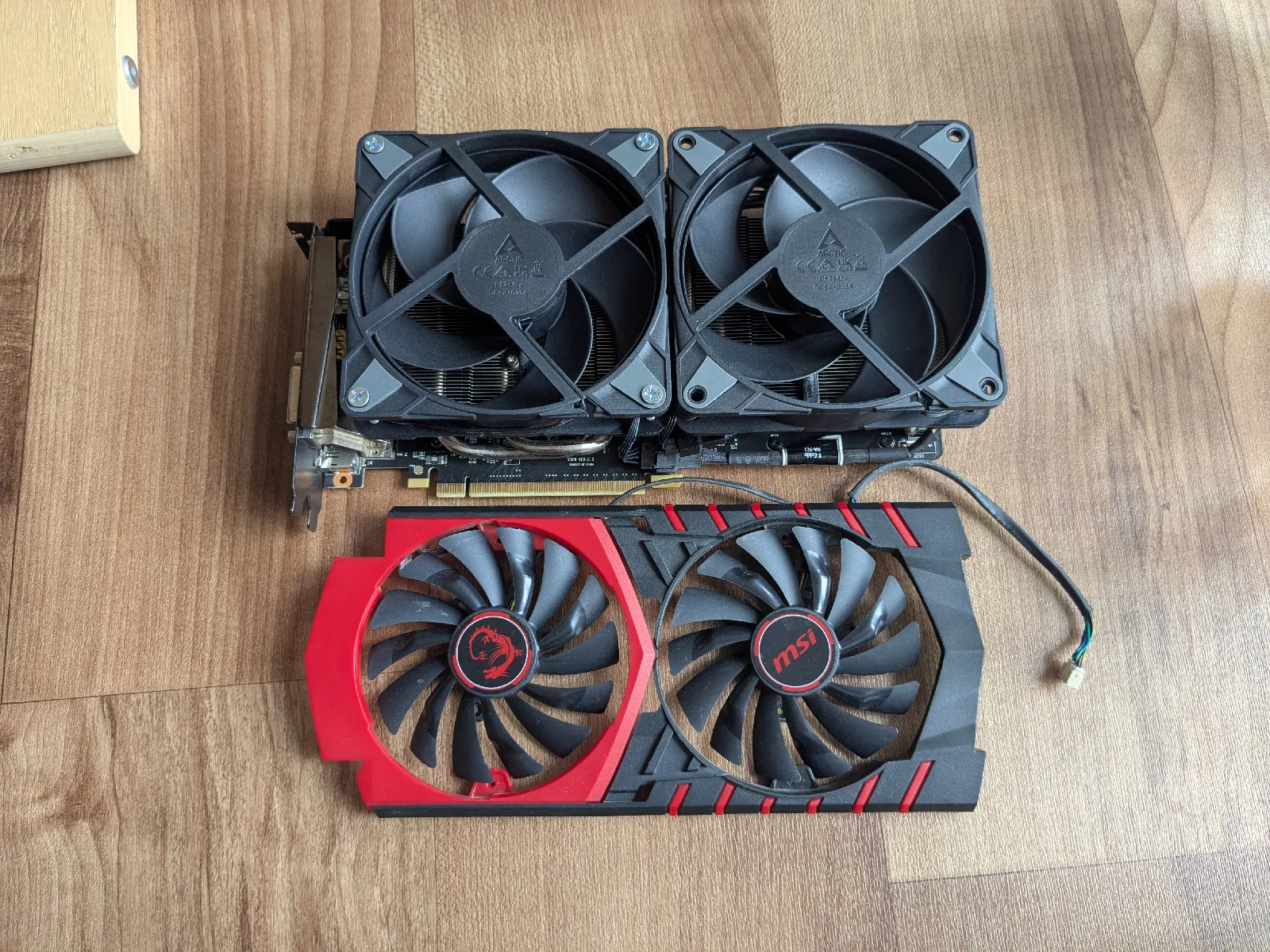 120mm Lüfter-Adapter für MSI GTX 960 Gaming