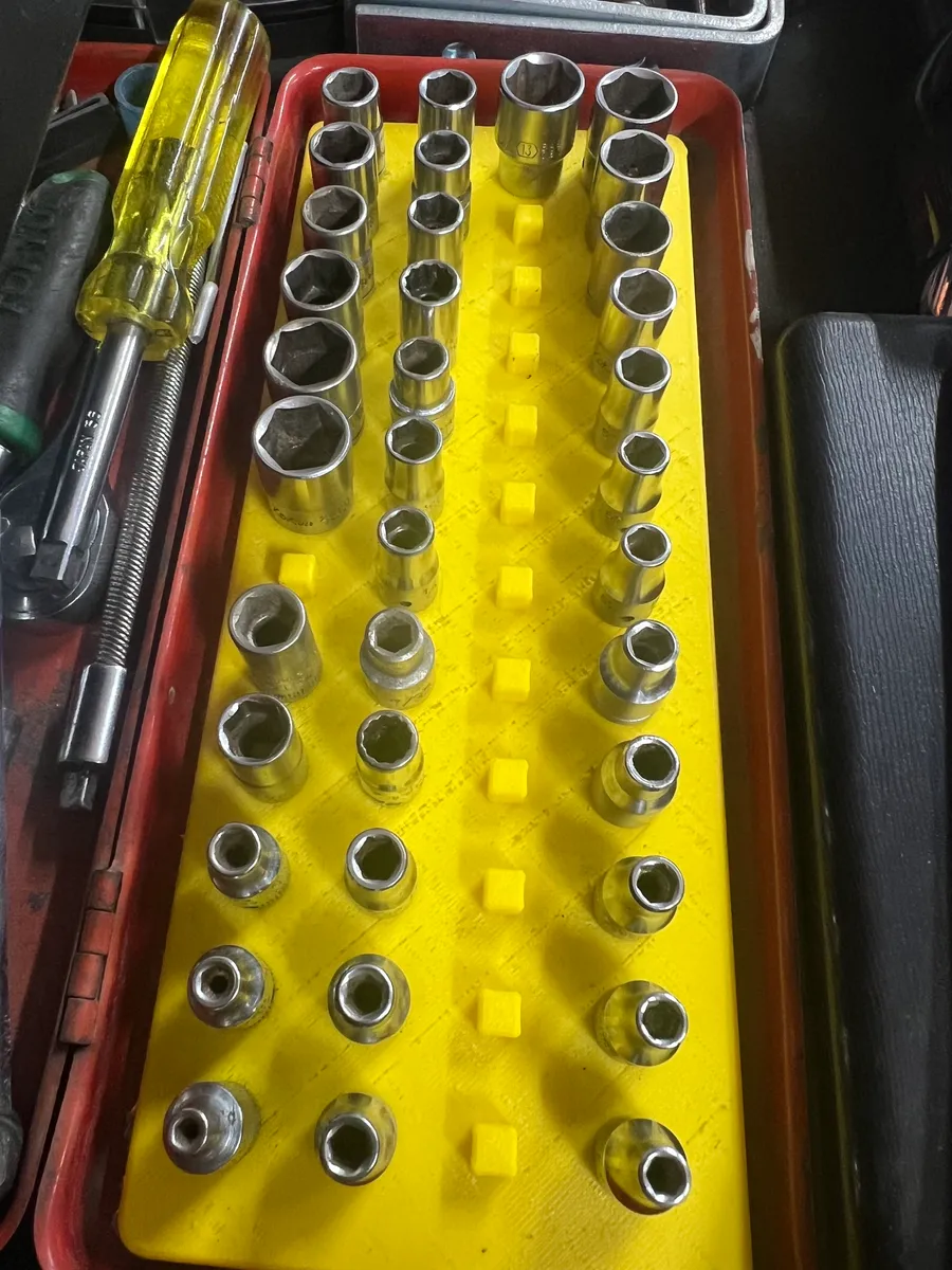 1/4-Zoll Steckschlüssel-Organizer