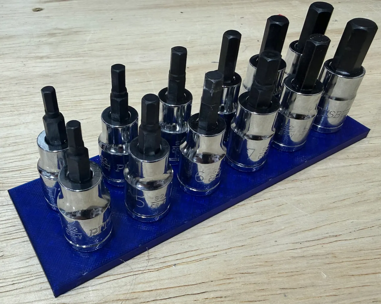 3/8-Zoll Steckschlüssel-Tray